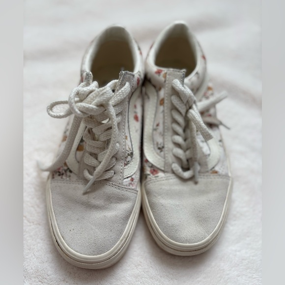 Floral Old Skool Vans - Picture 7 of 10